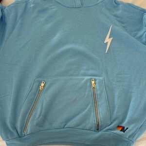 Aviator Nation zip pocket hoodie